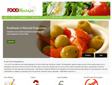 Tablet Screenshot of foodwaste.ie